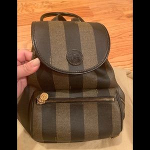Authentic vintage mini Fendi backpack